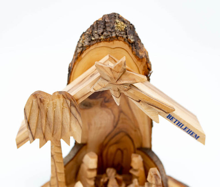olive wood nativity set