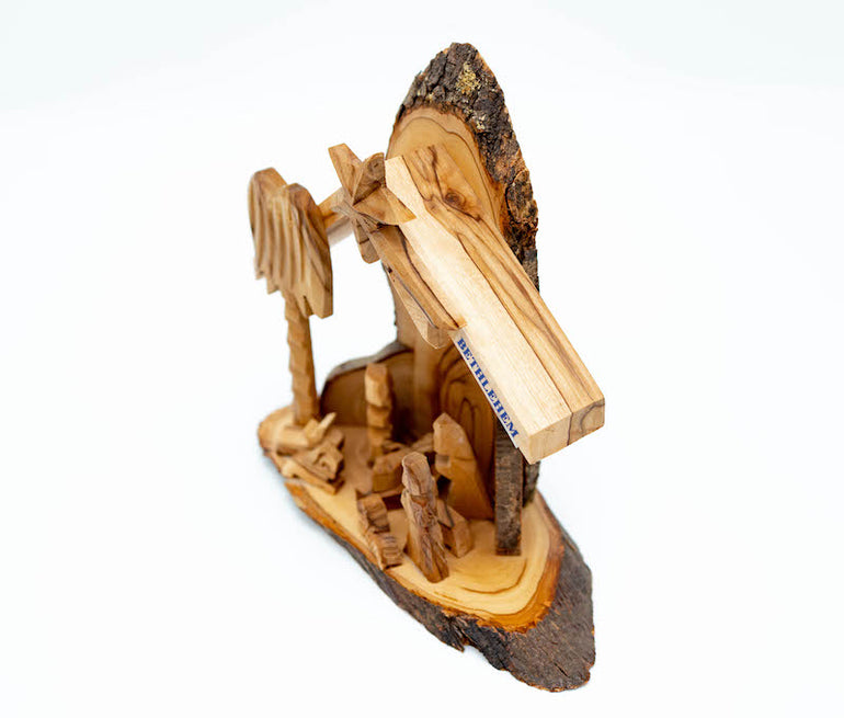 olive wood nativity set