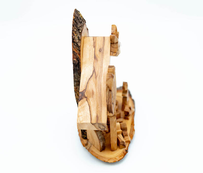 olive wood nativity set